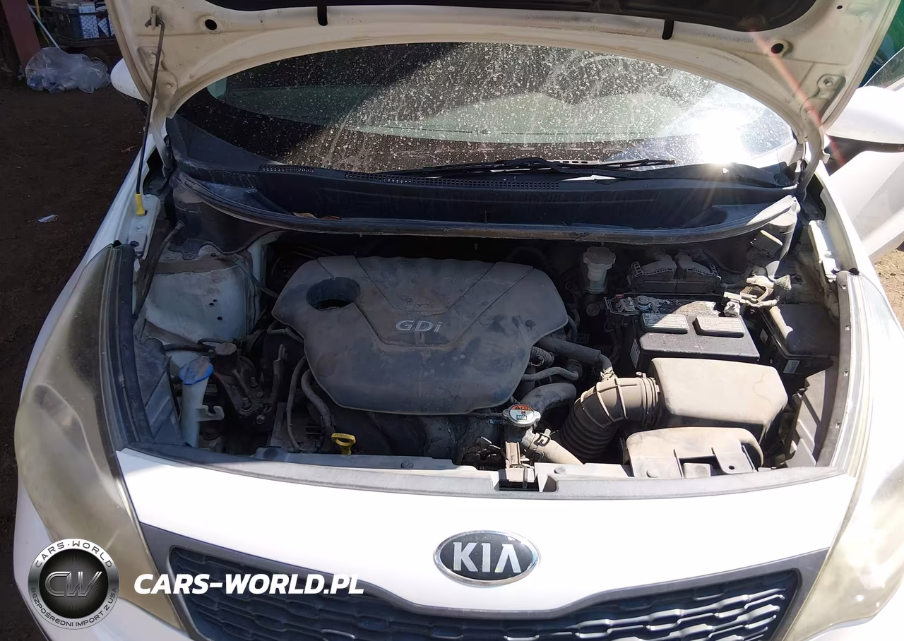 2014 Kia Rio Lx VIN:KNADM4A32E6375301 - 10