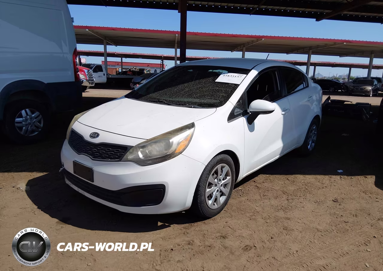 2014 Kia Rio Lx VIN:KNADM4A32E6375301 - 2