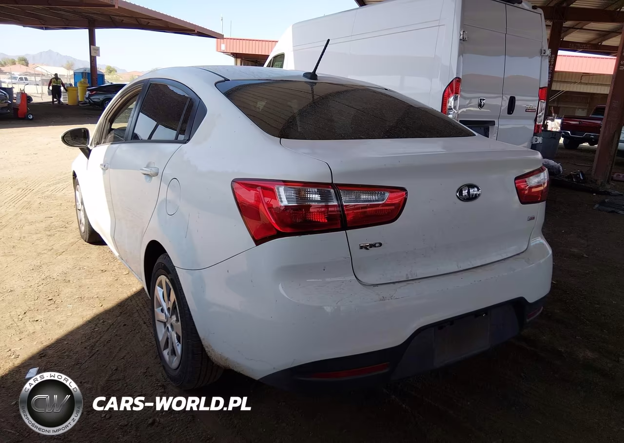 2014 Kia Rio Lx VIN:KNADM4A32E6375301 - 3