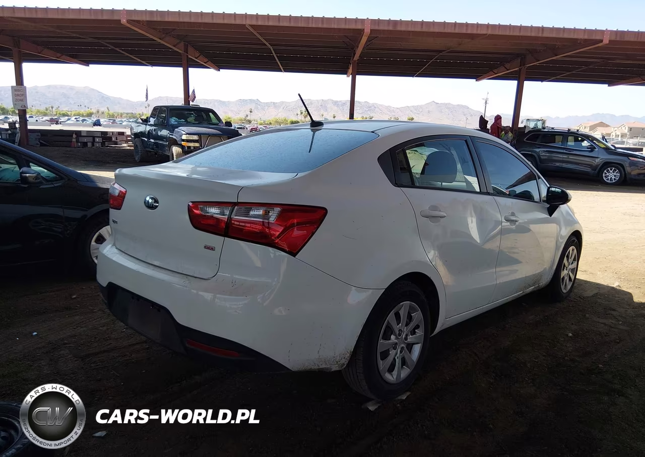 2014 Kia Rio Lx VIN:KNADM4A32E6375301 - 4