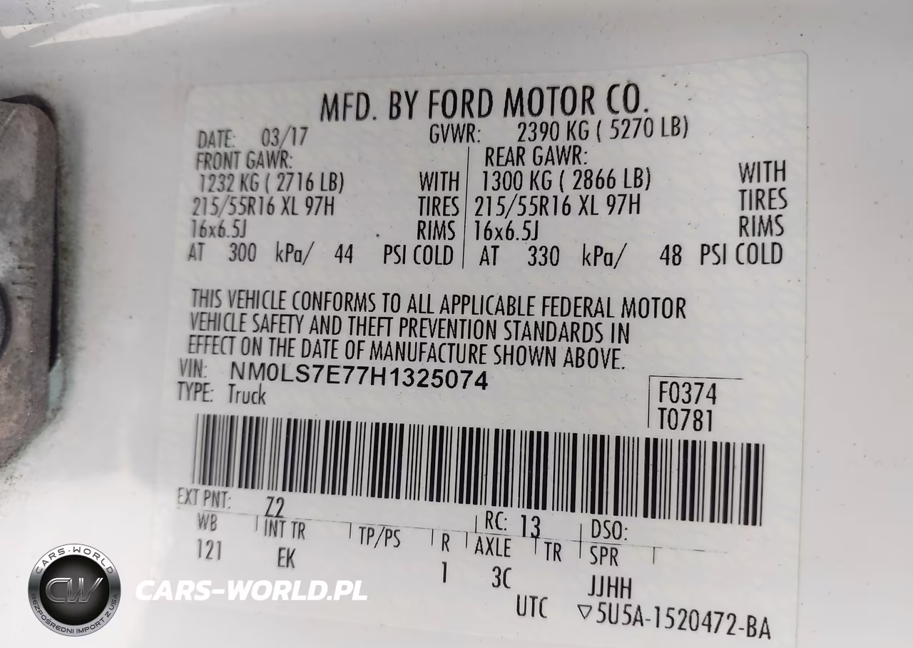 2017 Ford Transit Connect Xl VIN:NM0LS7E77H1325074 - 9