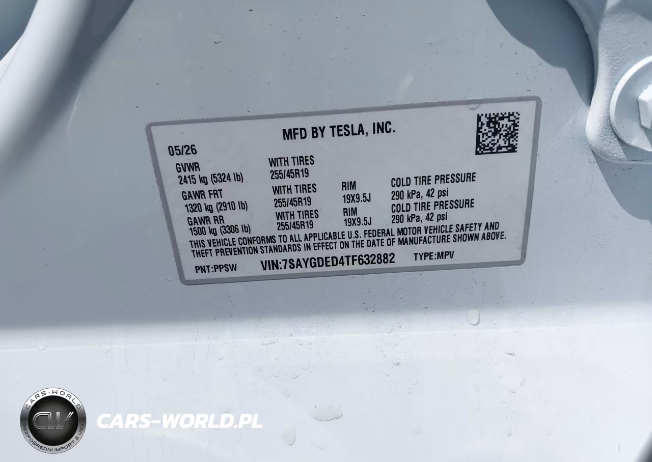 2026 Tesla Model Y Premium Rear-Wheel Drive-Rear-Wheel Drive VIN:7SAYGDED4TF632882 - 9