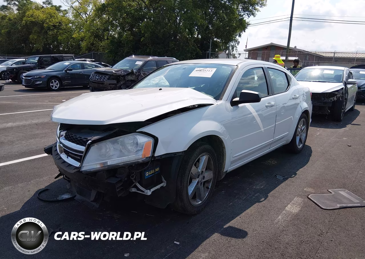 2012 Dodge Avenger Se VIN:1C3CDZAB4CN185414 - 2