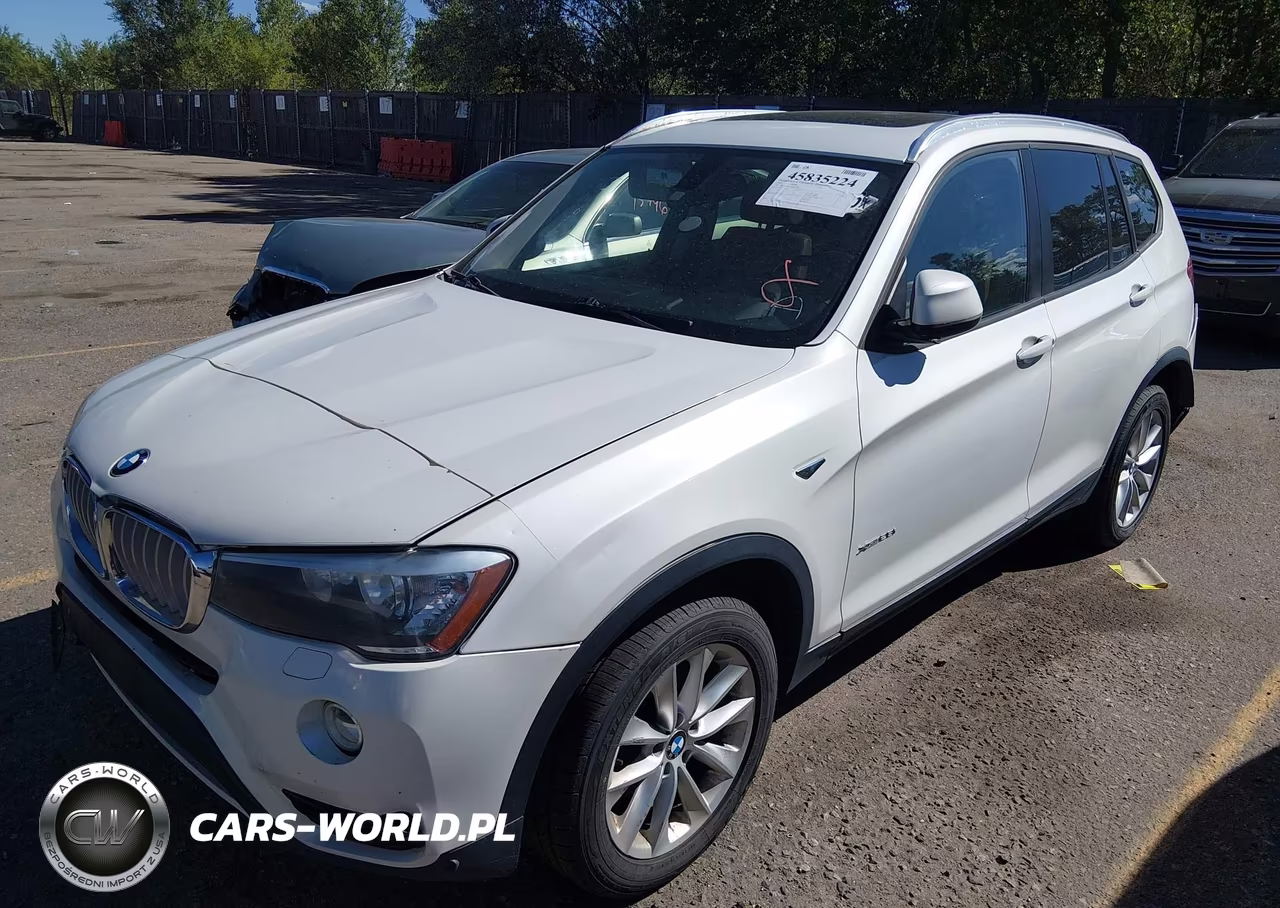2015 BMW X3 xDrive28I VIN:5UXWX9C55F0D50008 - 2