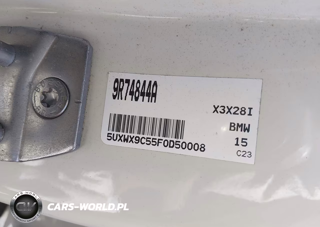 2015 BMW X3 xDrive28I VIN:5UXWX9C55F0D50008 - 9