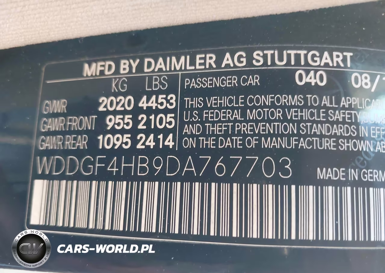 2013 Mercedes-Benz C 250 Sport VIN:WDDGF4HB9DA767703 - 9