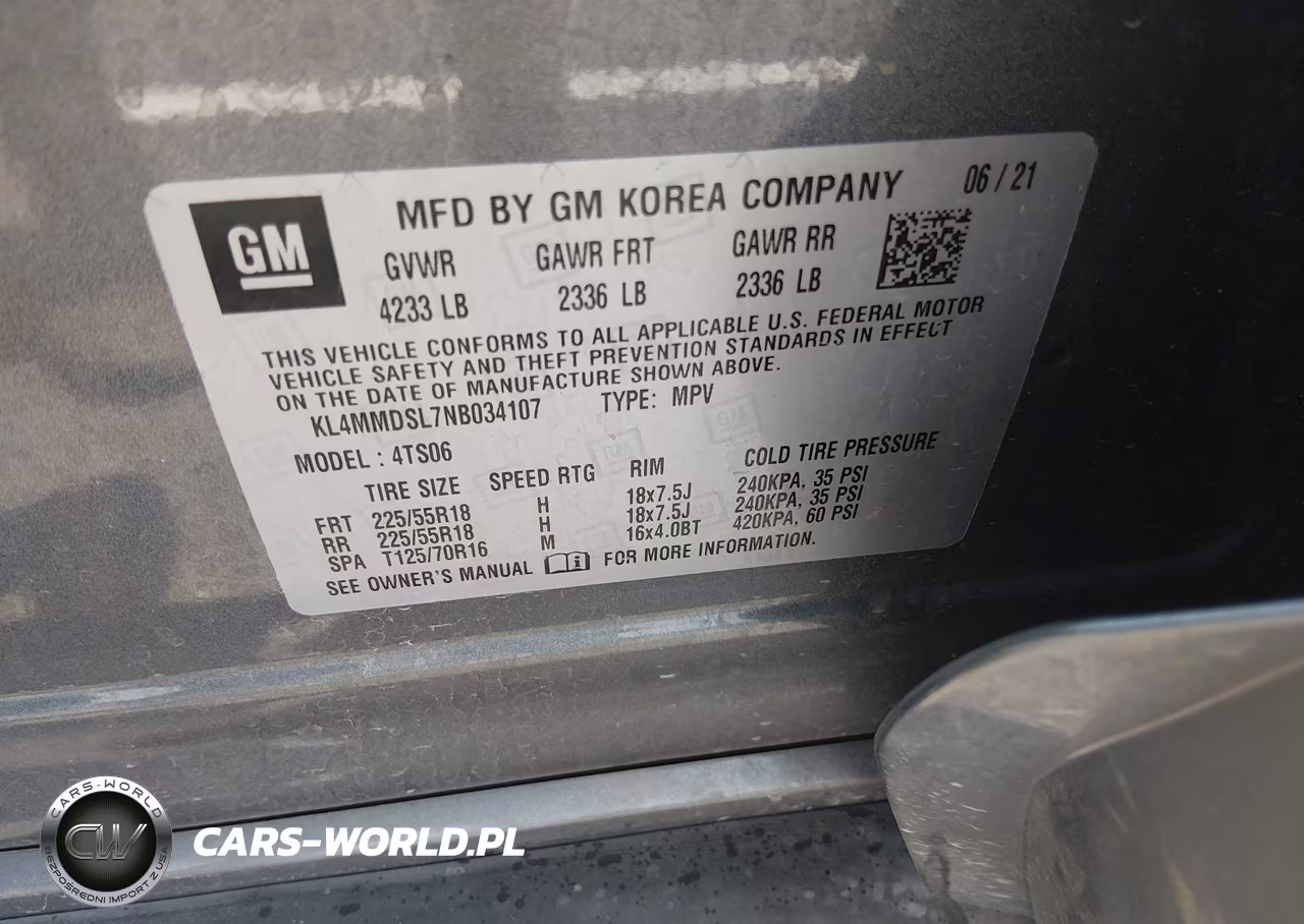 2022 Buick Encore Gx Fwd Select VIN:KL4MMDSL7NB034107 - 9