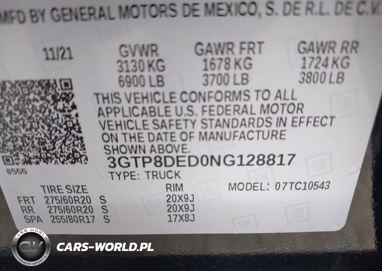 2022 GMC Sierra 1500 Limited 2Wd Short Box Slt VIN:3GTP8DED0NG128817 - 9