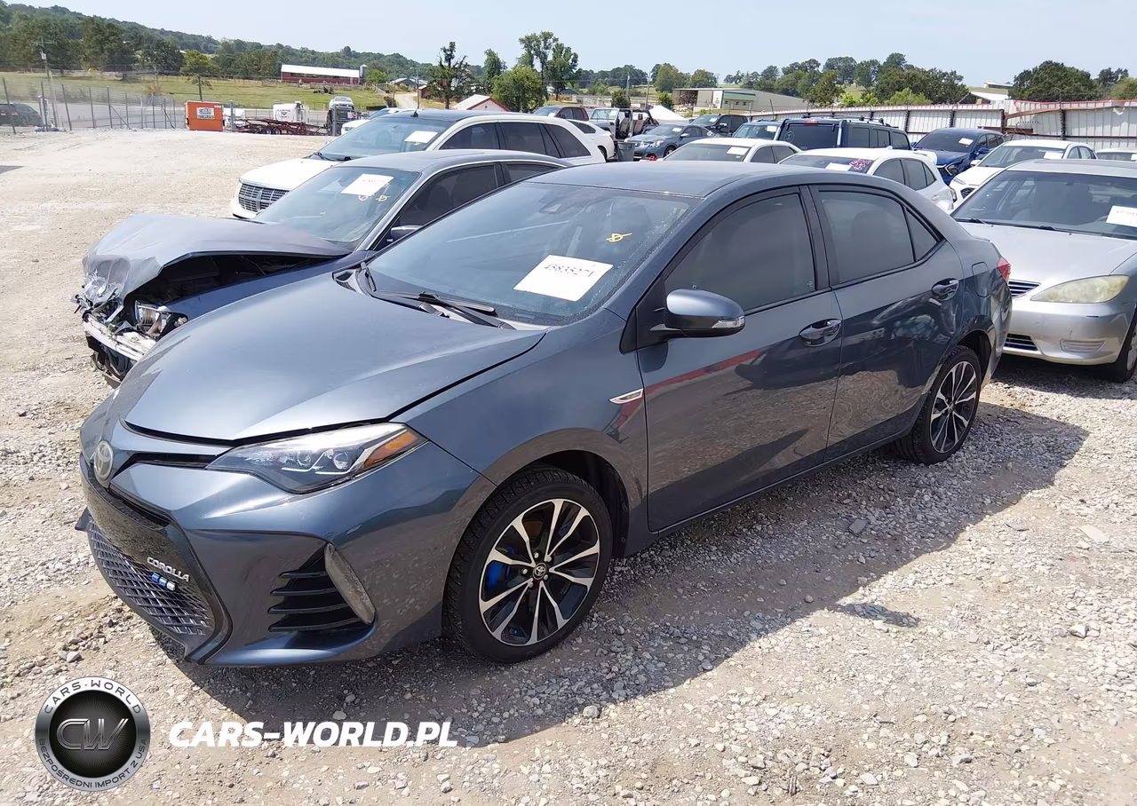 2017 Toyota Corolla Se VIN:5YFBURHE6HP660367 - 2