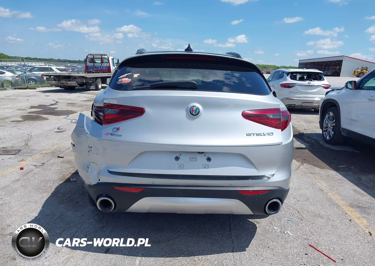 2018 Alfa Romeo Stelvio Ti Sport Awd VIN:ZASFAKNN0J7C01940 - 16