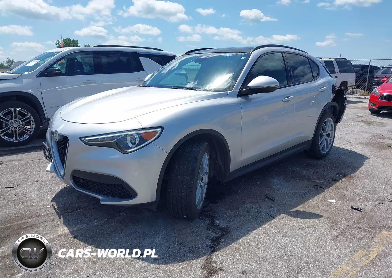 2018 Alfa Romeo Stelvio Ti Sport Awd VIN:ZASFAKNN0J7C01940 - 2