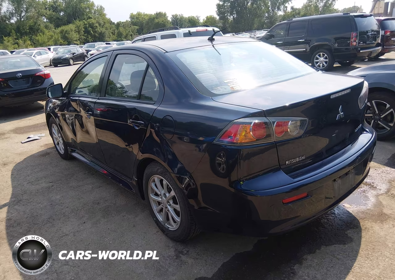 2014 Mitsubishi Lancer Es VIN:JA32U2FU5EU005356 - 3