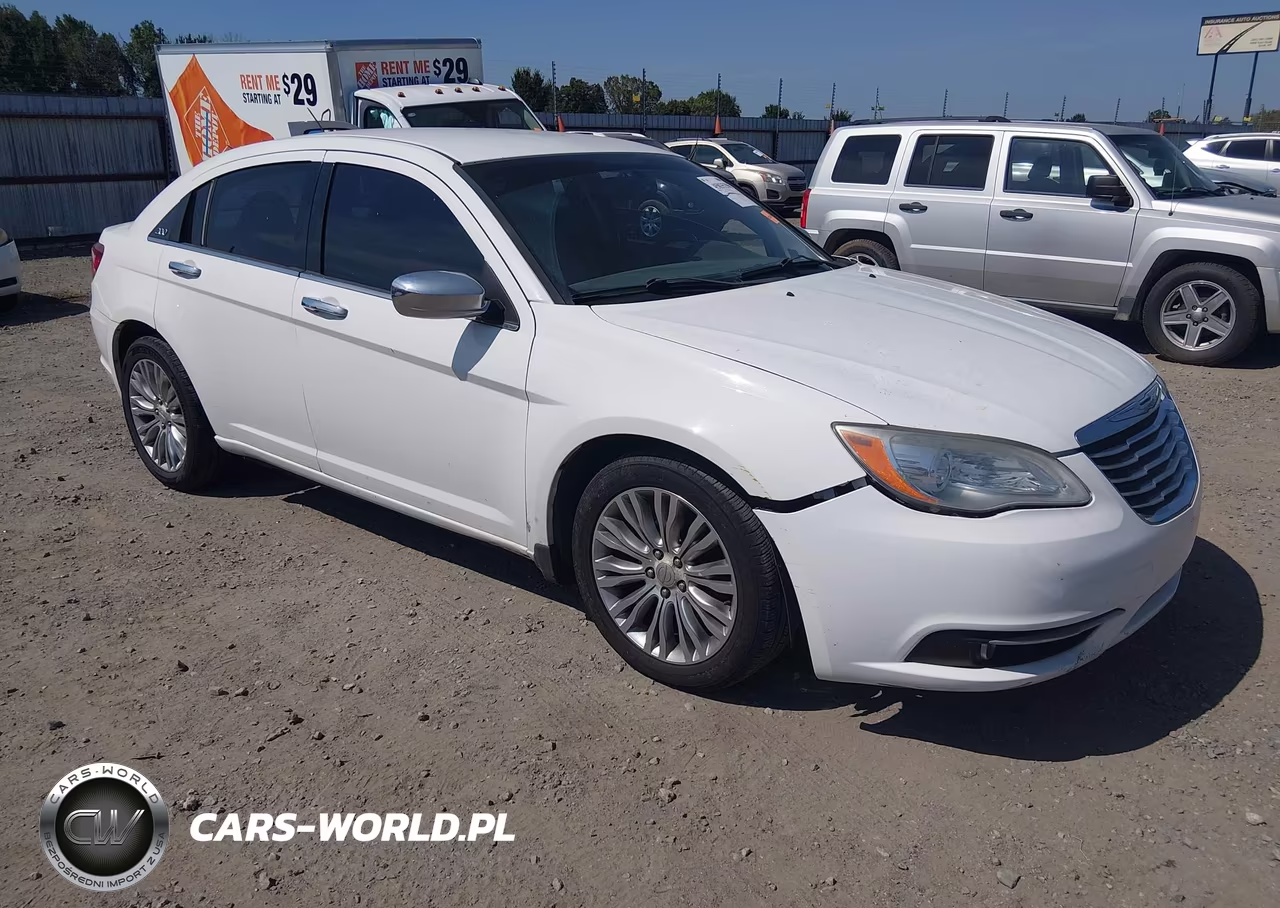 2012 Chrysler 200 Limited VIN:1C3CCBCG8CN284661 - 1