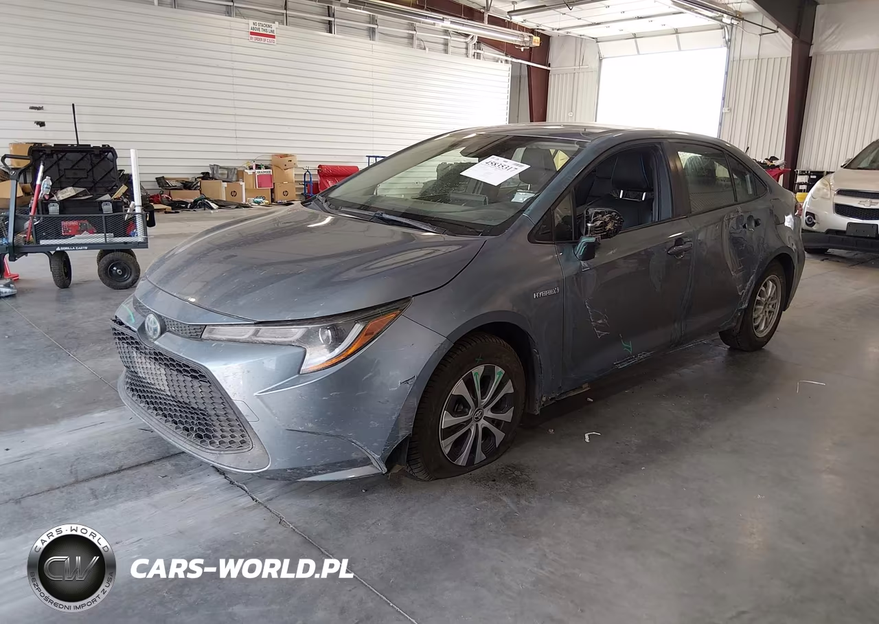 2021 Toyota Corolla Hybrid Le VIN:JTDEAMDEXMJ031577 - 2