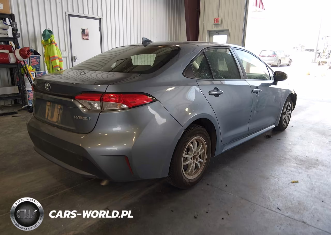 2021 Toyota Corolla Hybrid Le VIN:JTDEAMDEXMJ031577 - 4