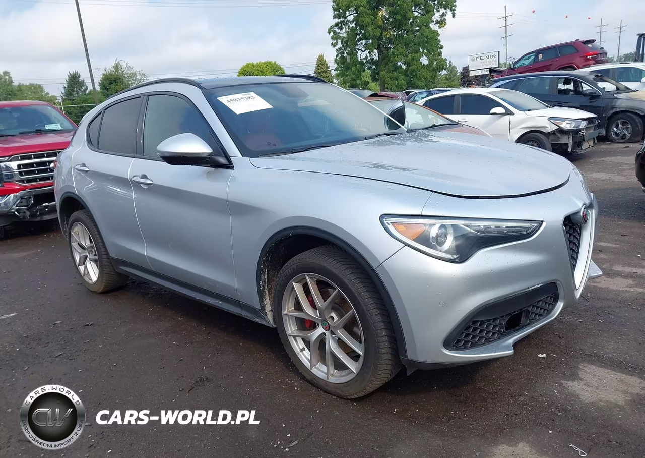 2018 Alfa Romeo Stelvio Ti Sport Awd VIN:ZASFAKNN5J7C03425 - 1