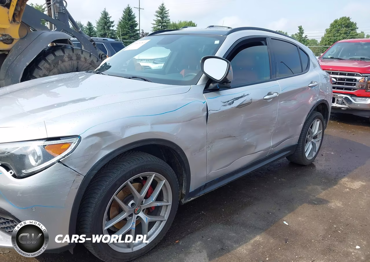 2018 Alfa Romeo Stelvio Ti Sport Awd VIN:ZASFAKNN5J7C03425 - 6