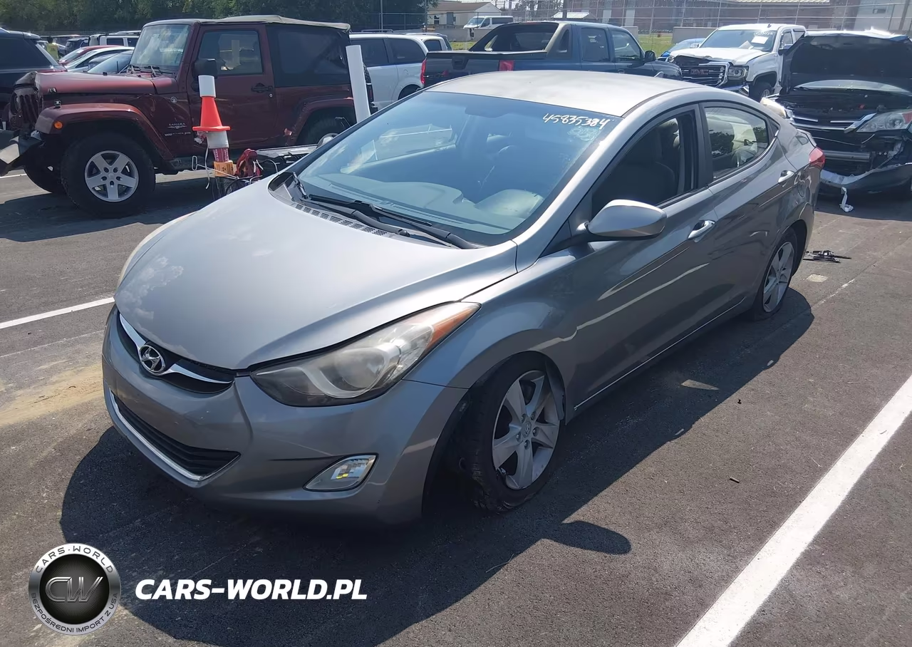 2012 Hyundai Elantra Gls (Ulsan Plant) VIN:KMHDH4AE5CU306387 - 2