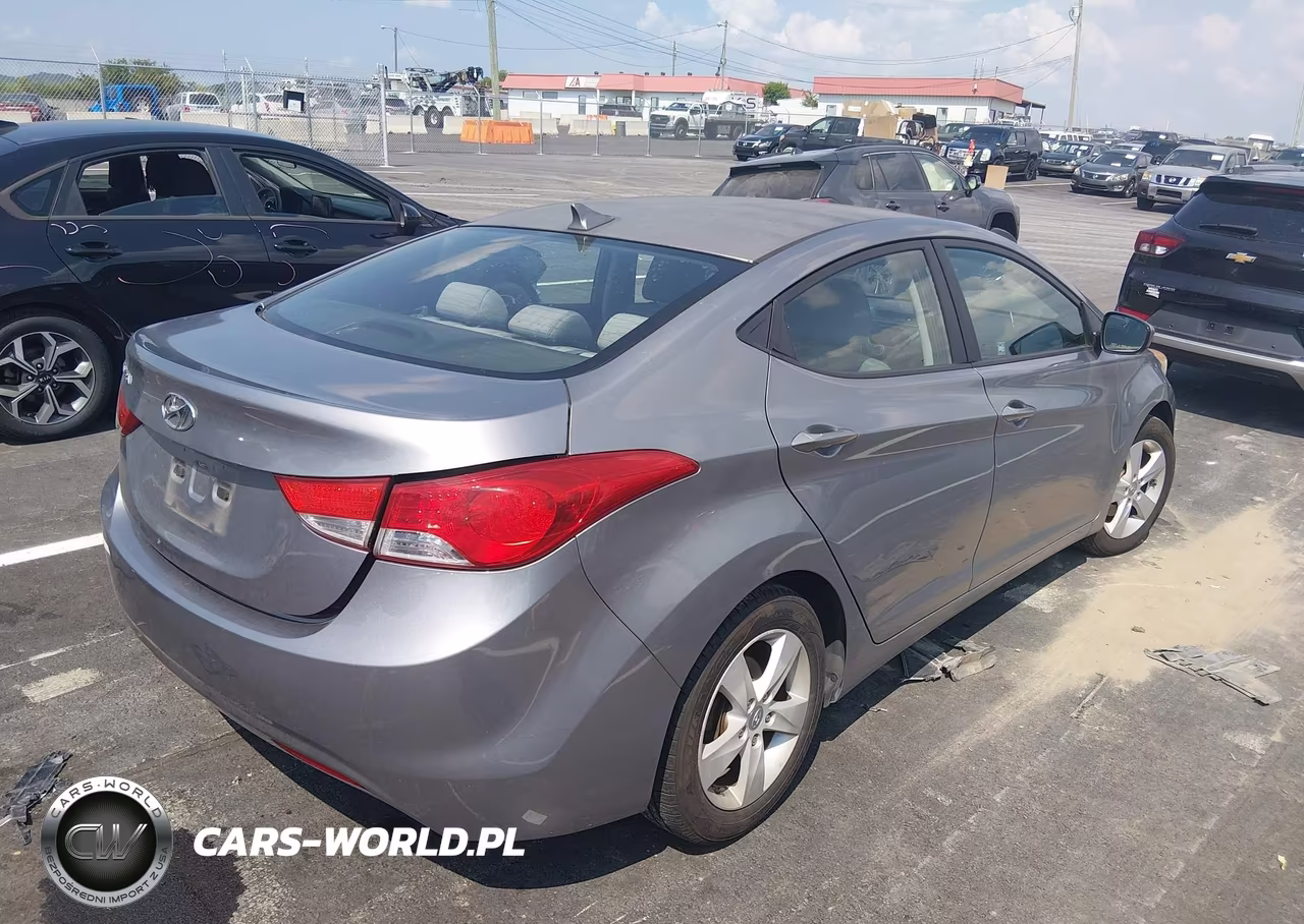 2012 Hyundai Elantra Gls (Ulsan Plant) VIN:KMHDH4AE5CU306387 - 4