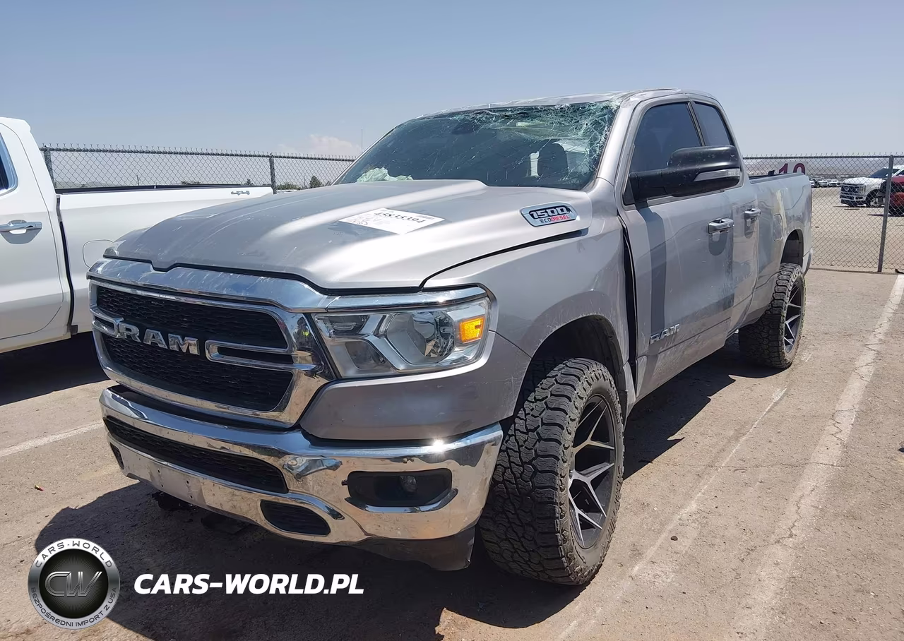 2021 Ram 1500 Lone Star 4X4 6'4 Box VIN:1C6SRFBM0MN833296 - 2