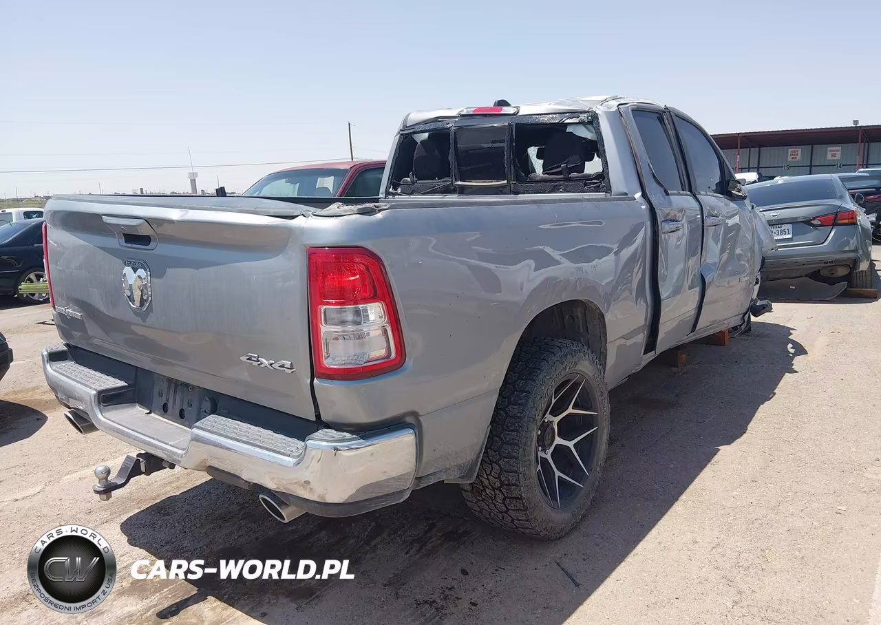 2021 Ram 1500 Lone Star 4X4 6'4 Box VIN:1C6SRFBM0MN833296 - 4