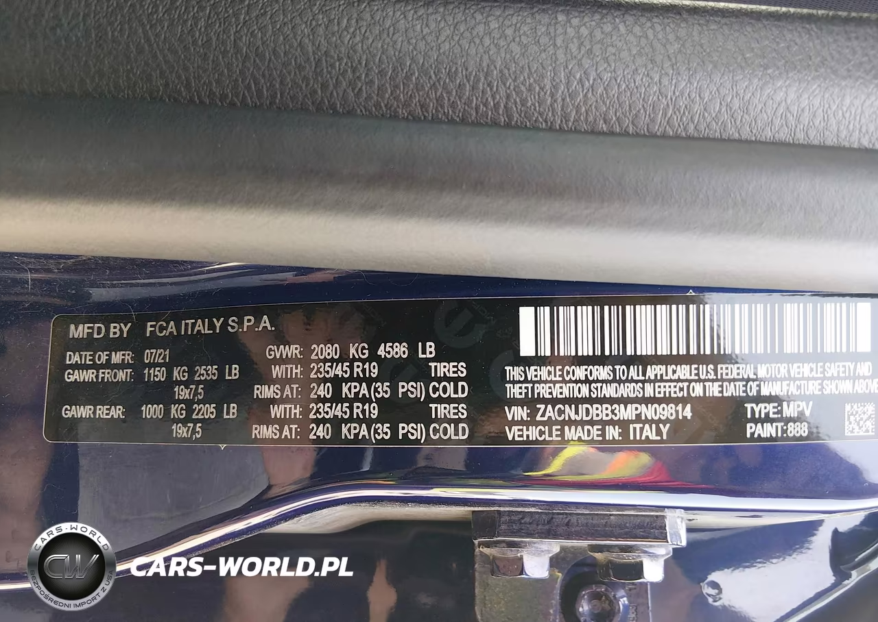 2021 Jeep Renegade 80Th Anniversary 4X4 VIN:ZACNJDBB3MPN09814 - 9