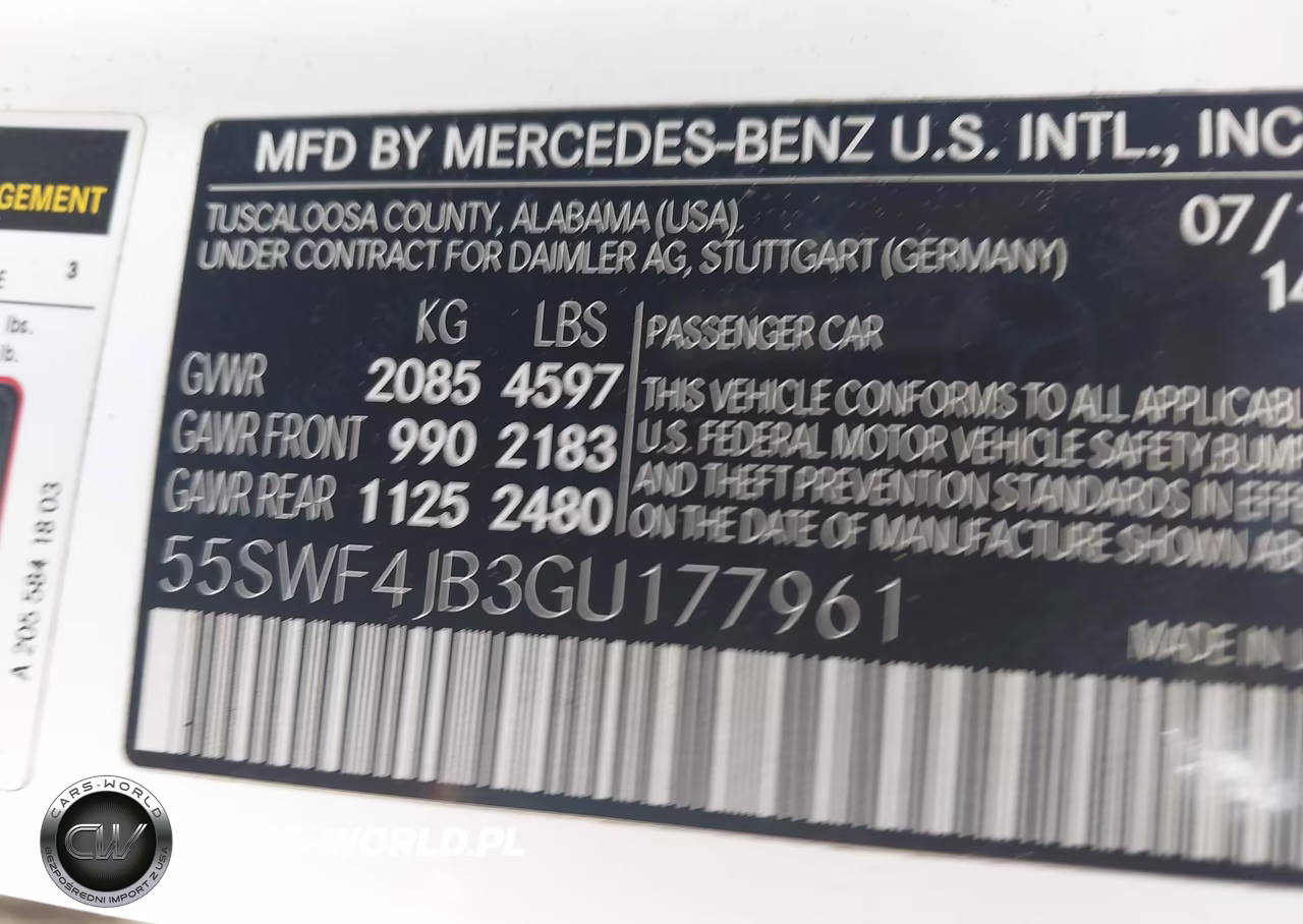 2016 Mercedes-Benz C 300 VIN:55SWF4JB3GU177961 - 9