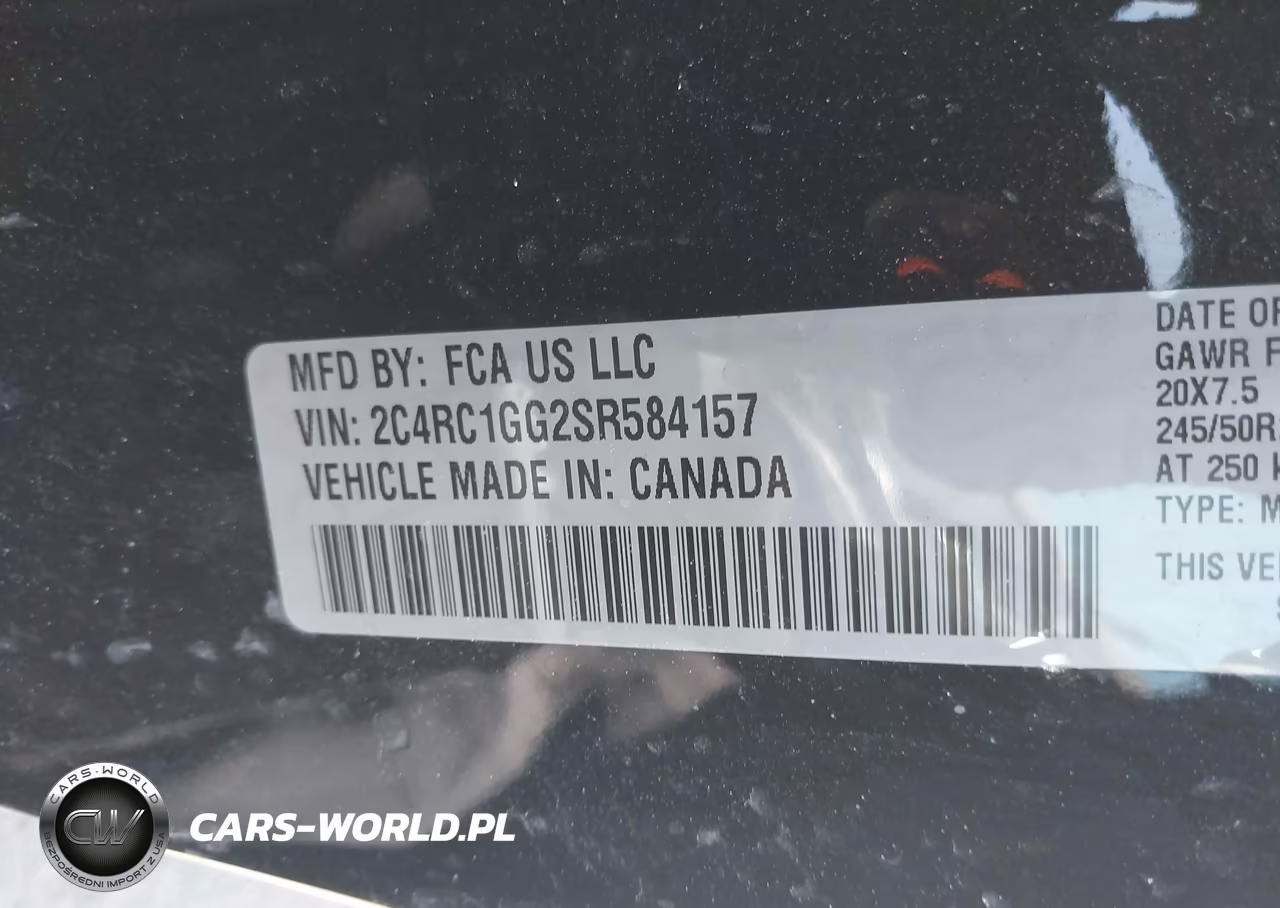 2025 Chrysler Pacifica Limited VIN:2C4RC1GG2SR584157 - 9