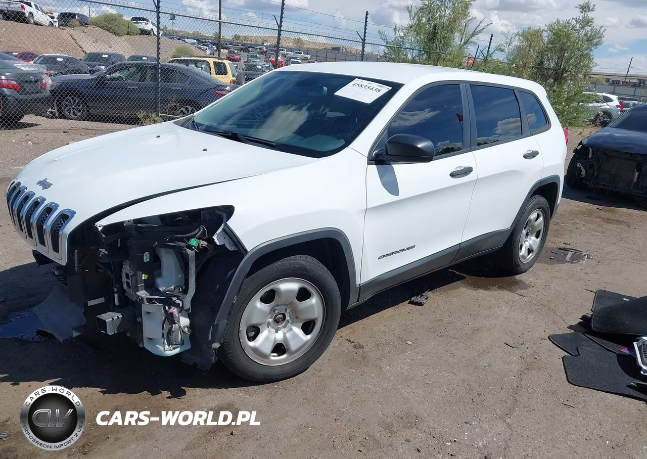 2016 Jeep Cherokee Sport VIN:1C4PJLAB2GW324765 - 2