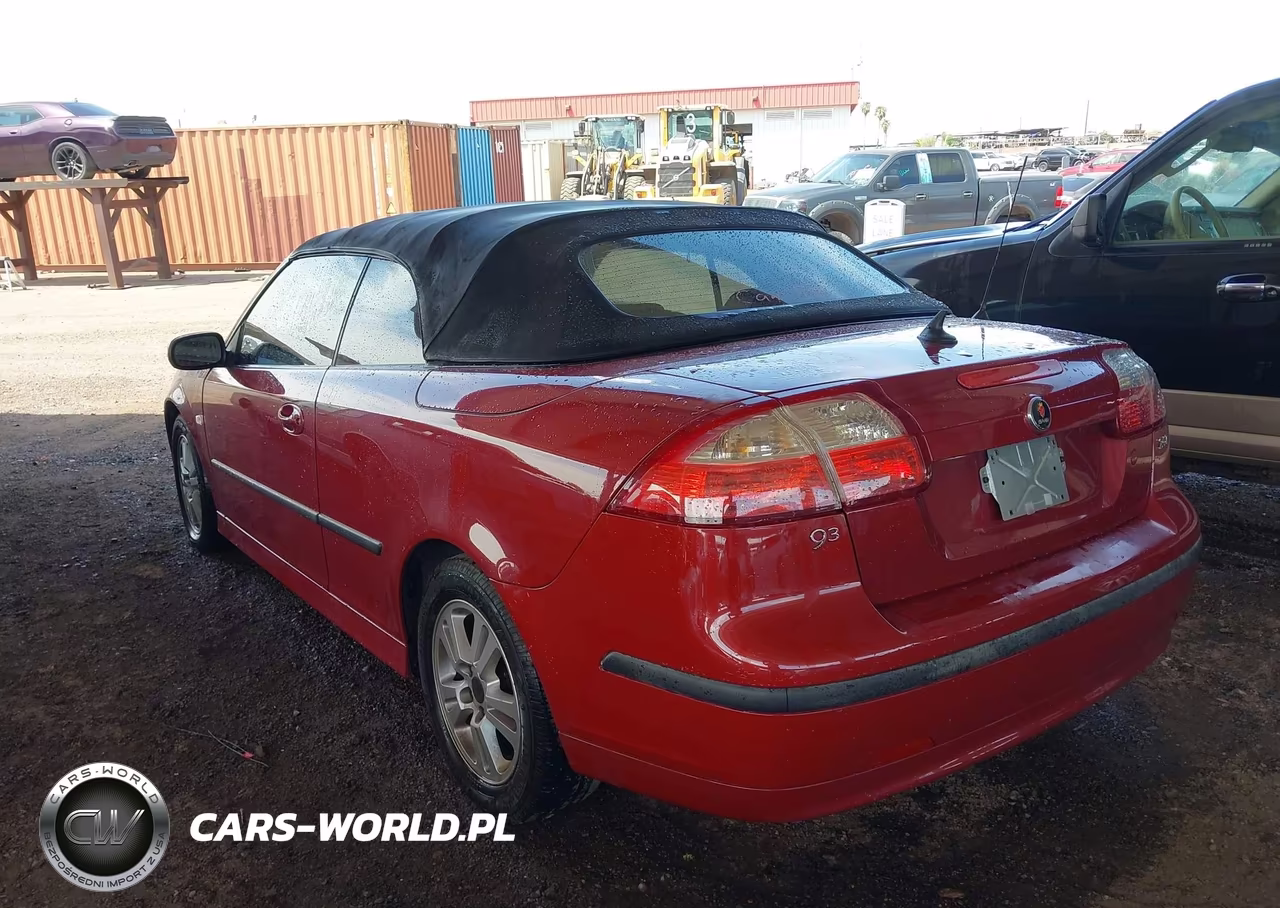 2006 Saab 9-3 2.0T VIN:YS3FD79Y466007905 - 3