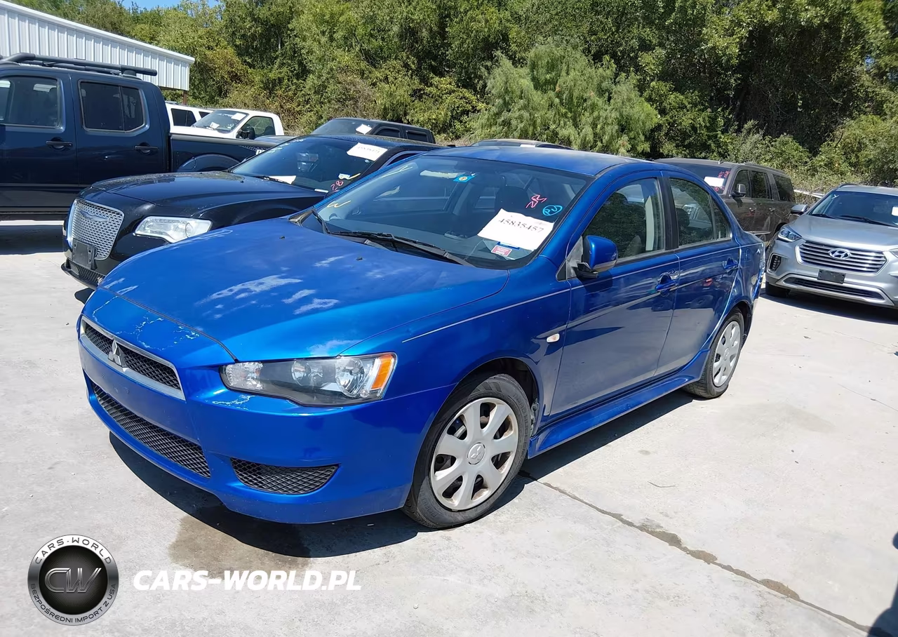 2012 Mitsubishi Lancer Es VIN:JA32U2FU3CU022704 - 2
