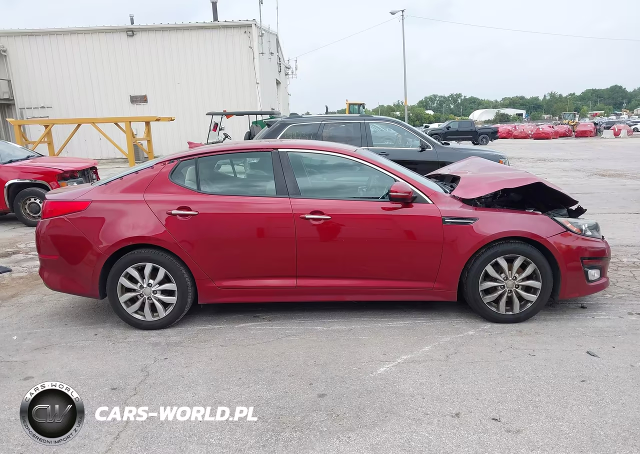 2015 Kia Optima Lx VIN:5XXGM4A77FG464884 - 14