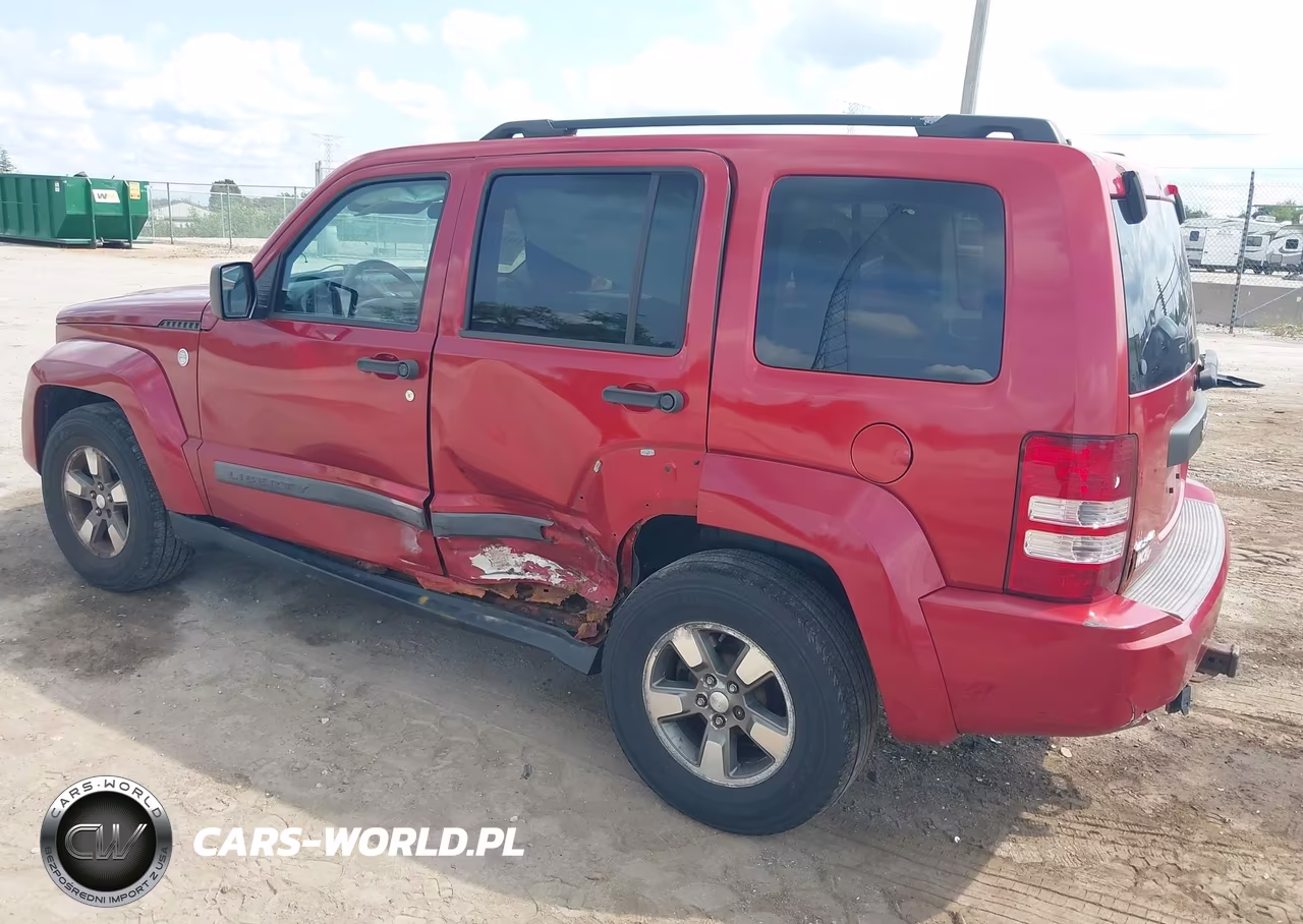 2008 Jeep Liberty Sport VIN:1J8GN28K38W255471 - 3