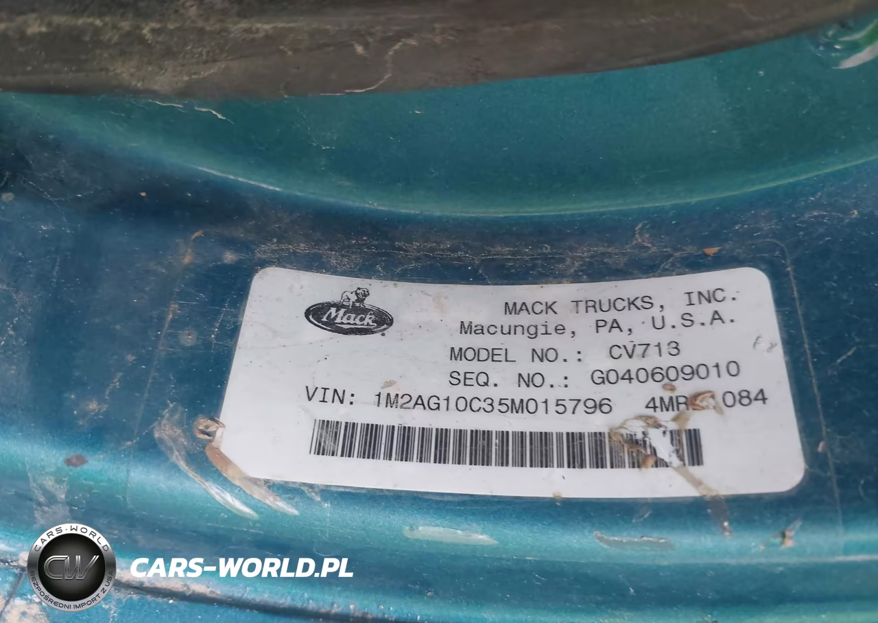 2005 Mack 700 Cv700 VIN:1M2AG10C35M015796 - 8