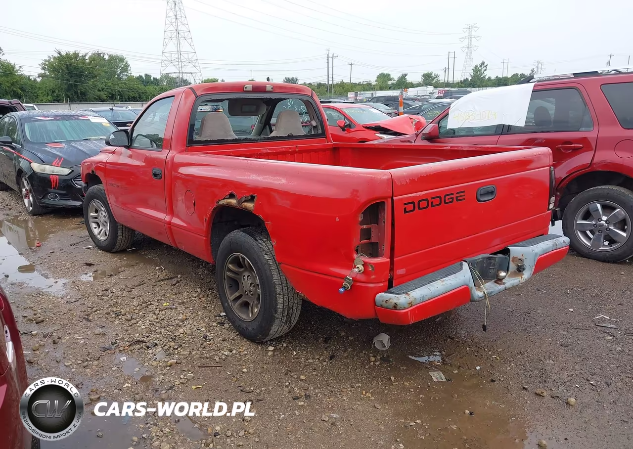 2002 Dodge Dakota Sport VIN:1B7FL36X22S561766 - 3