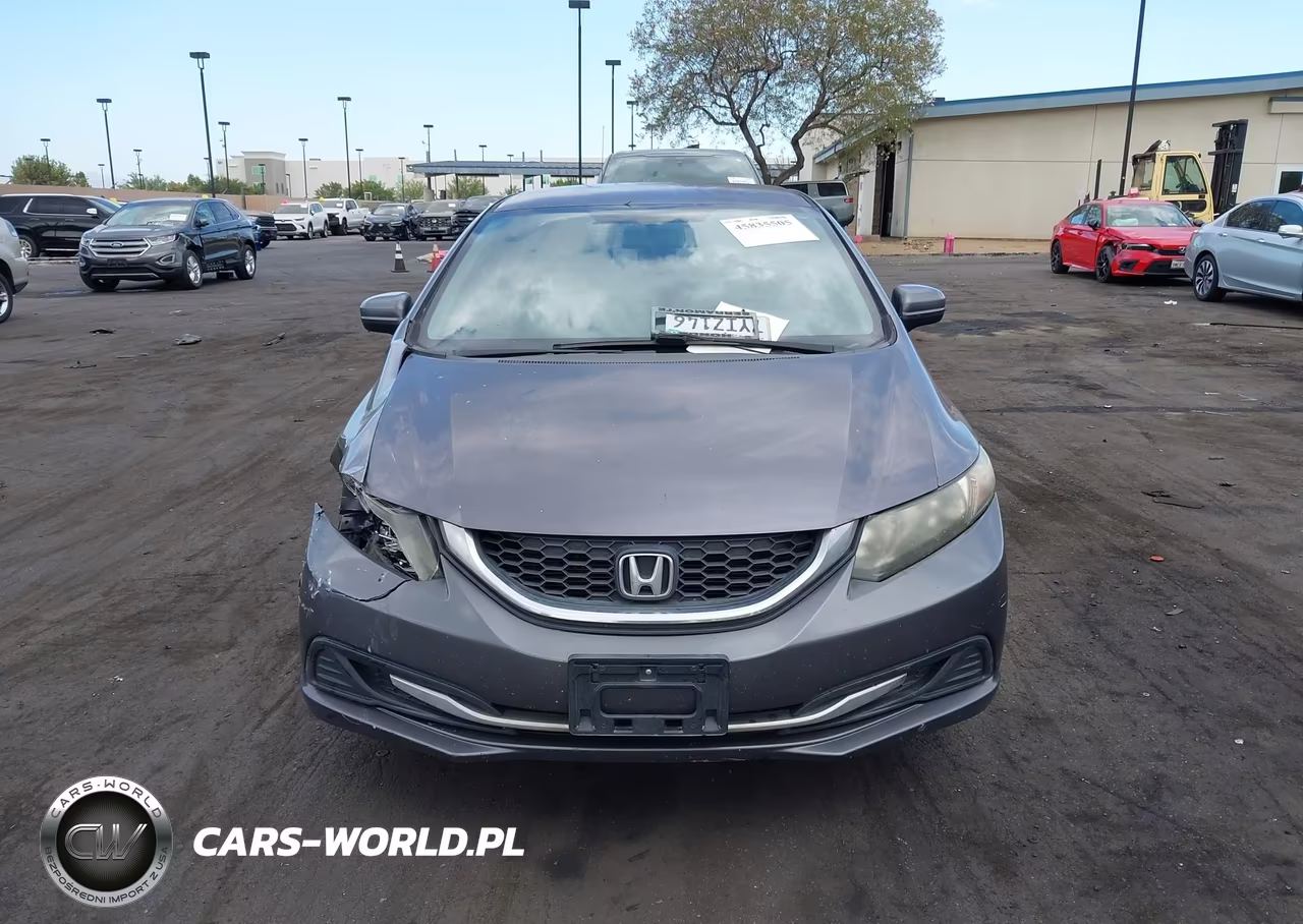 2014 Honda Civic Lx VIN:19XFB2F59EE242027 - 12