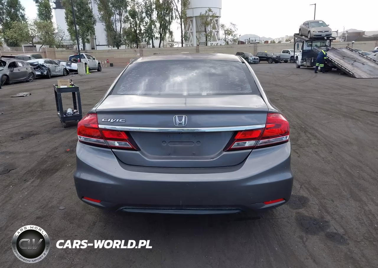 2014 Honda Civic Lx VIN:19XFB2F59EE242027 - 16