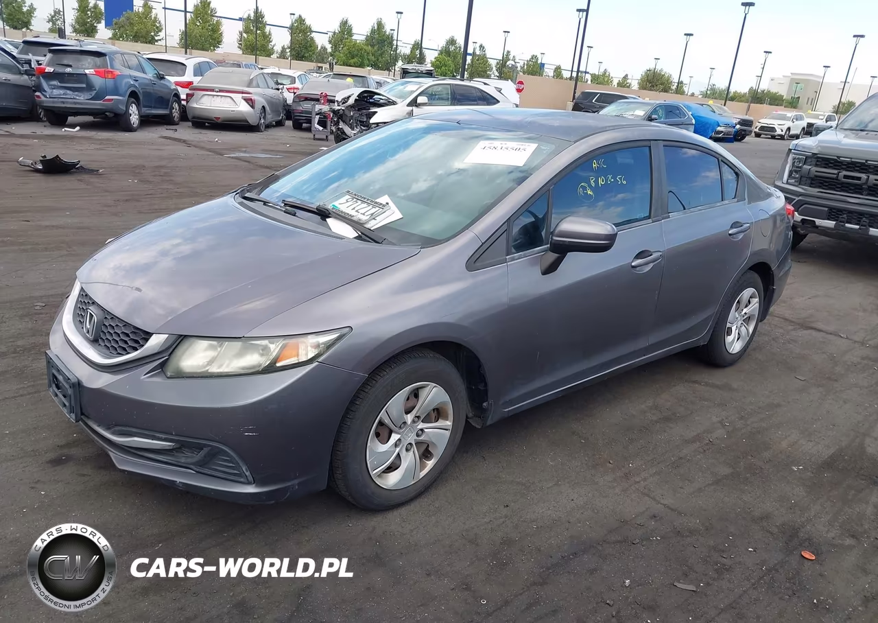 2014 Honda Civic Lx VIN:19XFB2F59EE242027 - 2