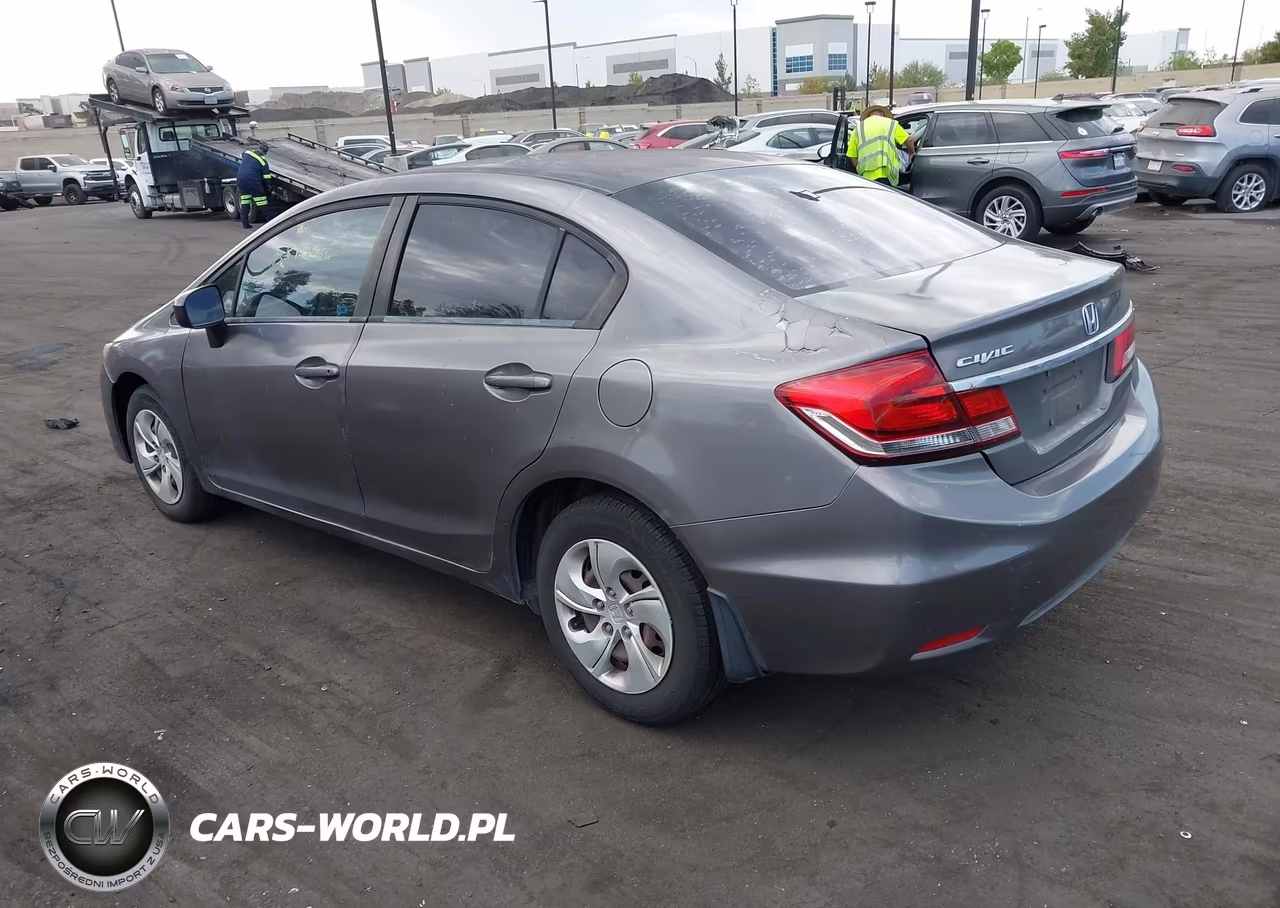 2014 Honda Civic Lx VIN:19XFB2F59EE242027 - 3