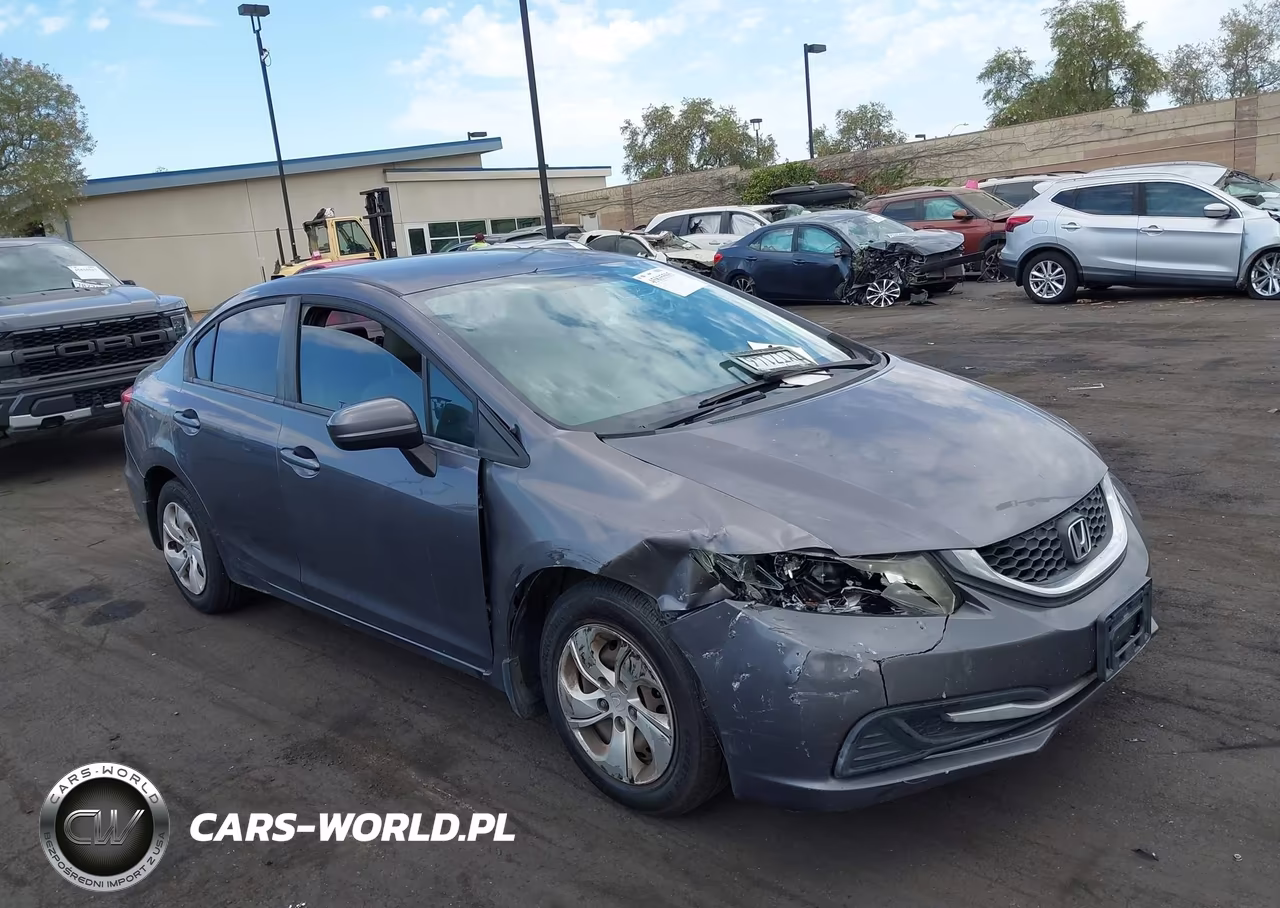2014 Honda Civic Lx VIN:19XFB2F59EE242027 - 6