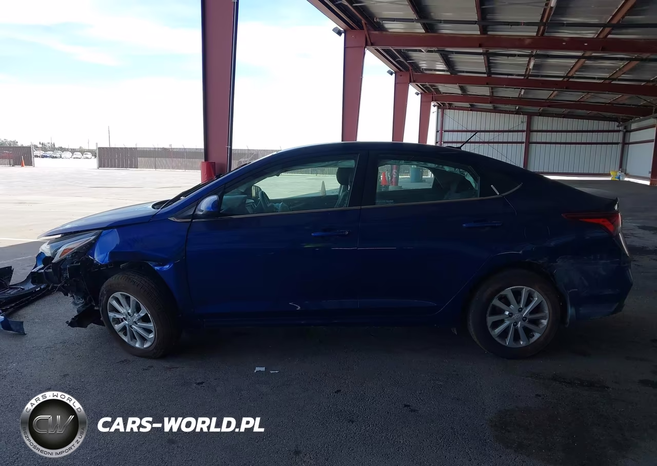 2022 Hyundai Accent Sel VIN:3KPC24A62NE174653 - 15