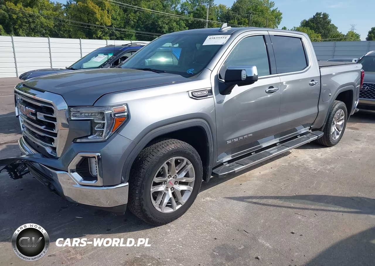 2021 GMC Sierra 1500 4Wd Short Box Slt VIN:3GTU9DED1MG397567 - 2