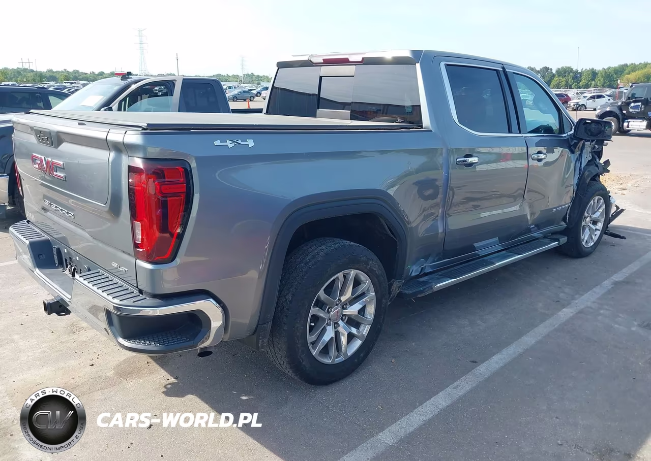 2021 GMC Sierra 1500 4Wd Short Box Slt VIN:3GTU9DED1MG397567 - 4