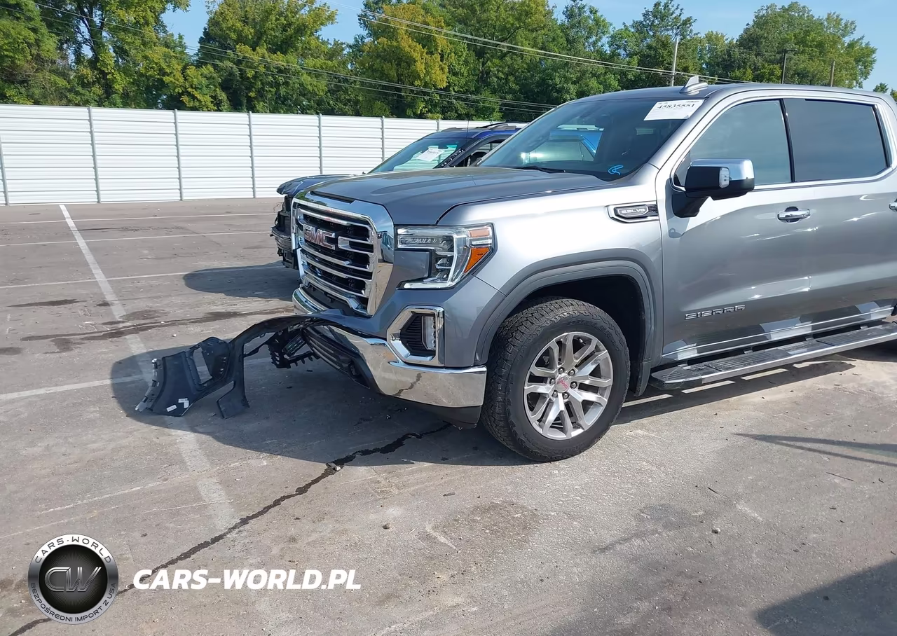 2021 GMC Sierra 1500 4Wd Short Box Slt VIN:3GTU9DED1MG397567 - 6