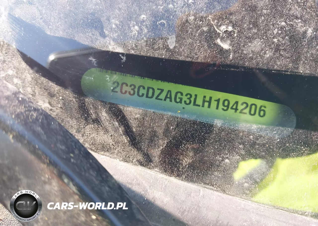 2020 Dodge Challenger Sxt VIN:2C3CDZAG3LH194206 - 9