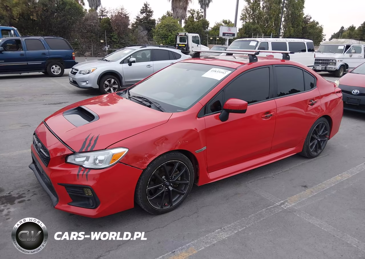 2018 Subaru Wrx Premium VIN:JF1VA1C64J9818214 - 2
