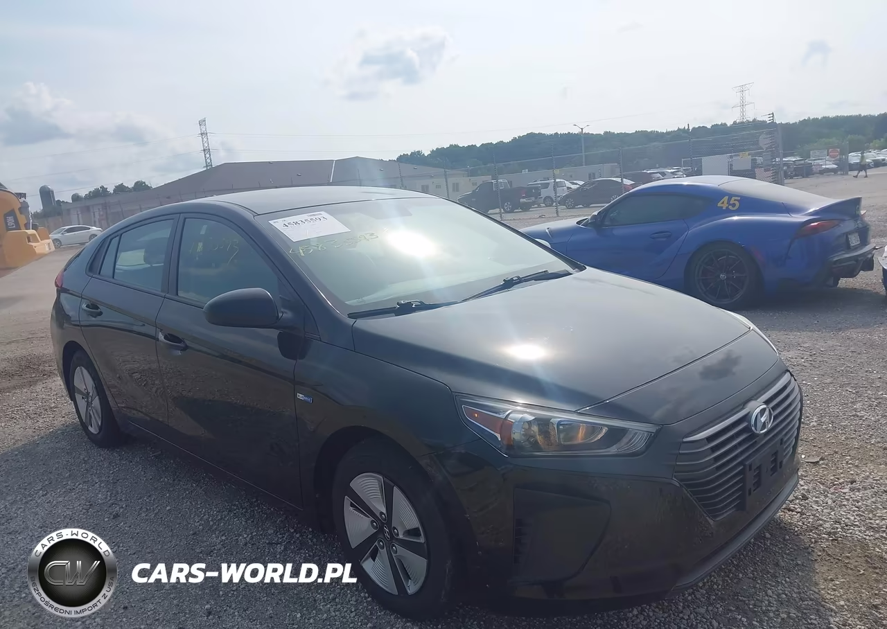 2017 Hyundai Ioniq Hybrid Blue