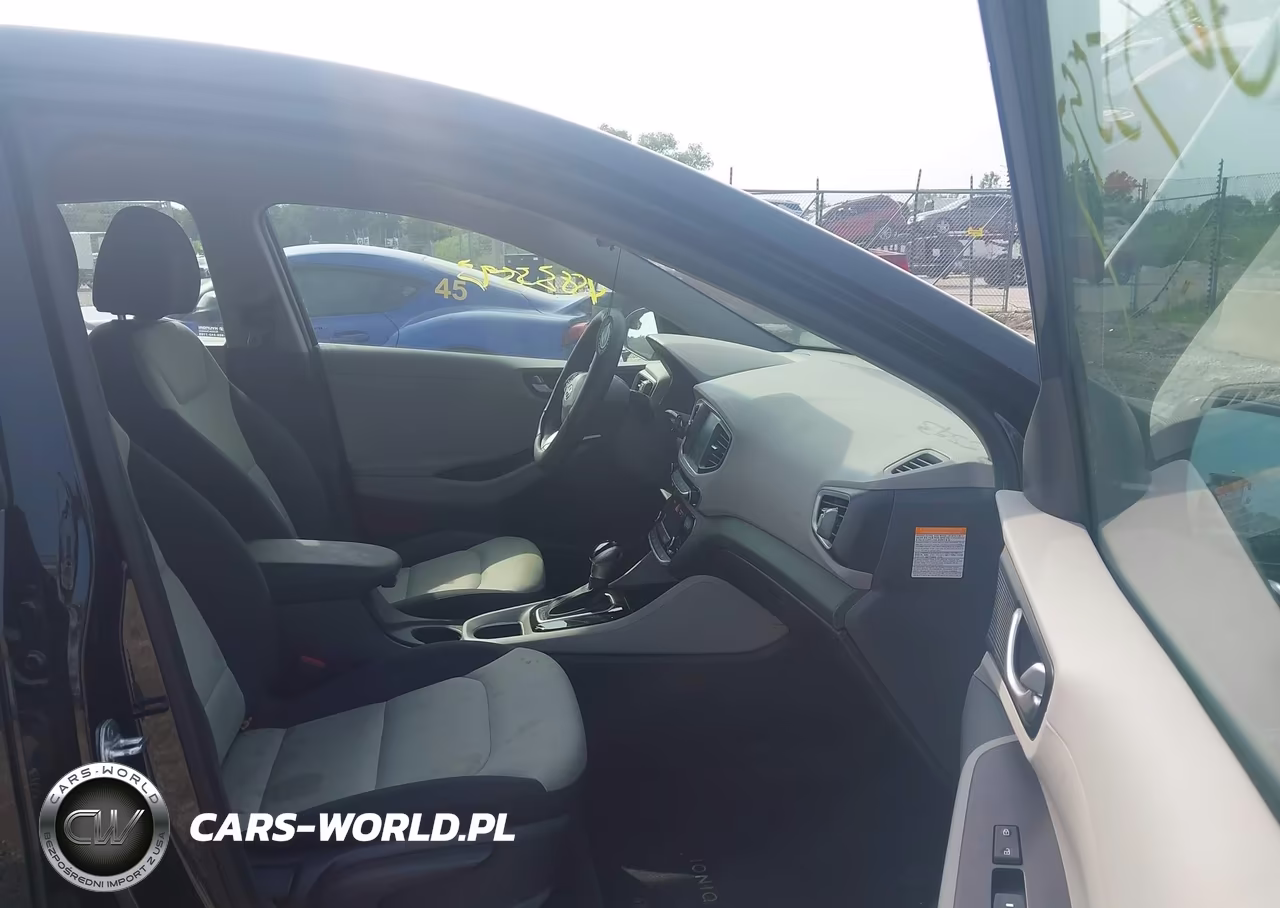 2017 Hyundai Ioniq Hybrid Blue VIN:KMHC65LC1HU056351 - 5