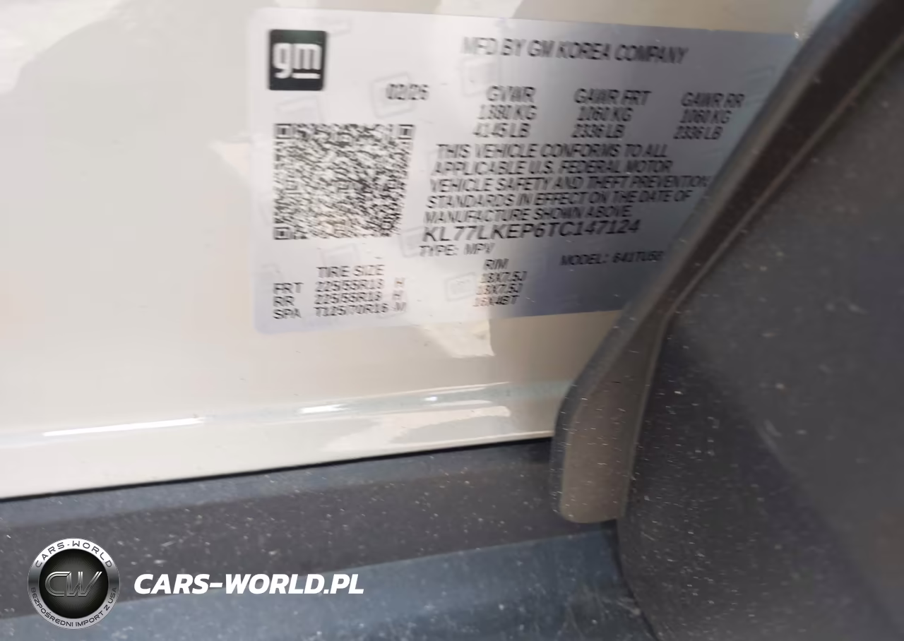 2026 Chevrolet Trax Fwd Activ VIN:KL77LKEP6TC147124 - 9
