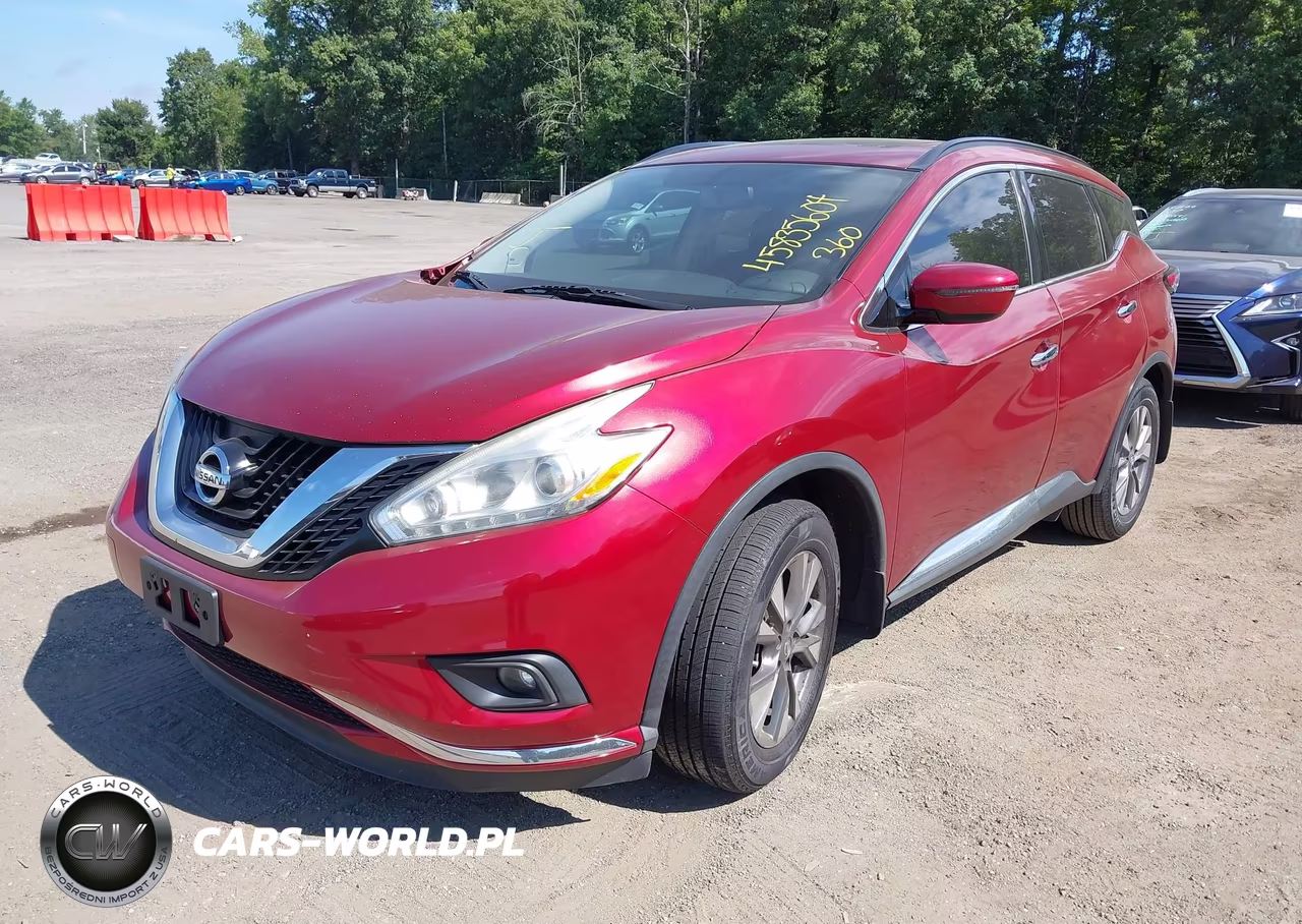 2016 Nissan Murano Sv VIN:5N1AZ2MH2GN166499 - 2